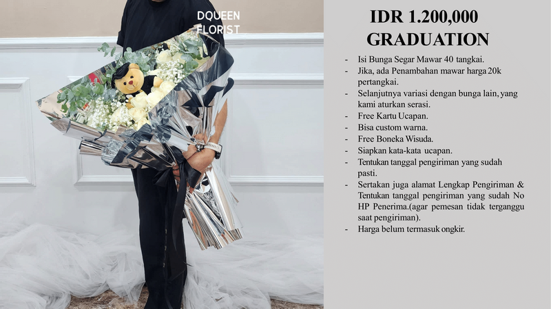 Buket Bunga di Jakarta Pusat, Kecamatan Tanah Abang, Kelurahan Ka