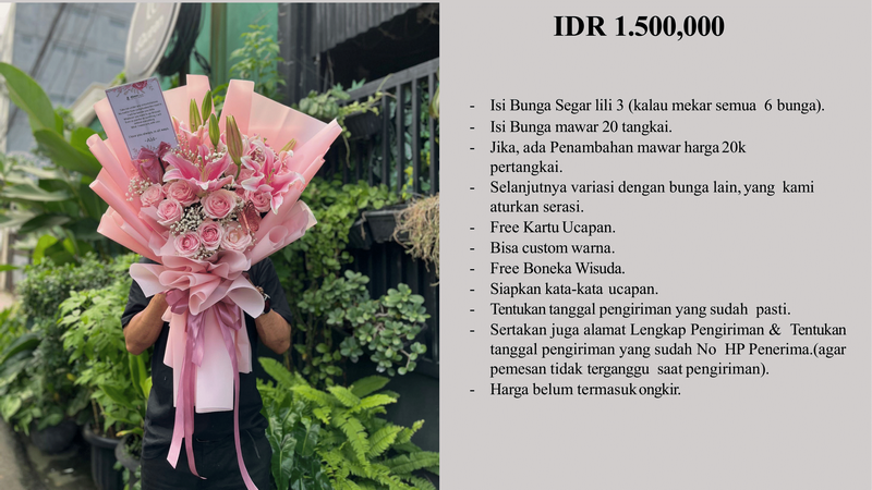 Buket Bunga di Jakarta Barat, Kecamatan Grogol Petamburan, Kelura