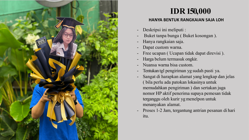 Buket Bunga di Jakarta Timur, Kecamatan Cakung, Kelurahan Pulo Ge