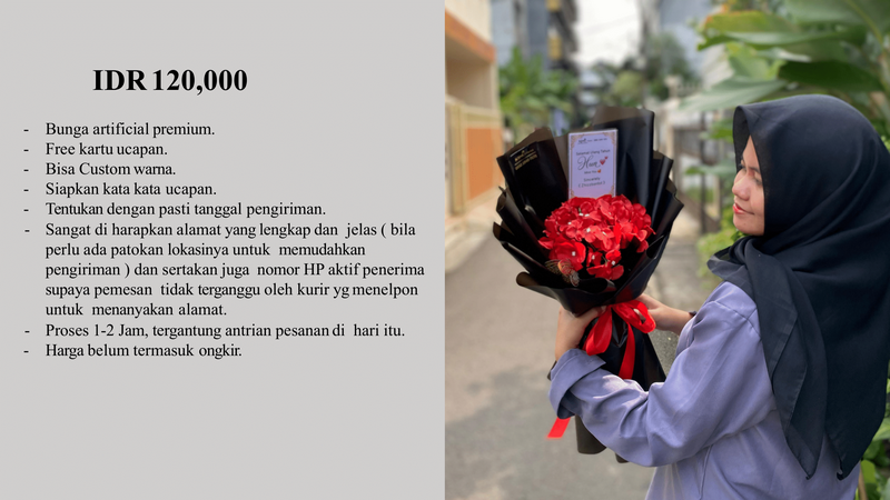 Buket Bunga di Jakarta Timur, Kecamatan Duren Sawit, Kelurahan Kl