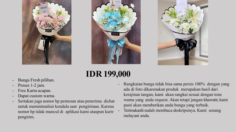 Buket Bunga di Jakarta Utara, Kecamatan Tanjung Priok, Kelurahan 