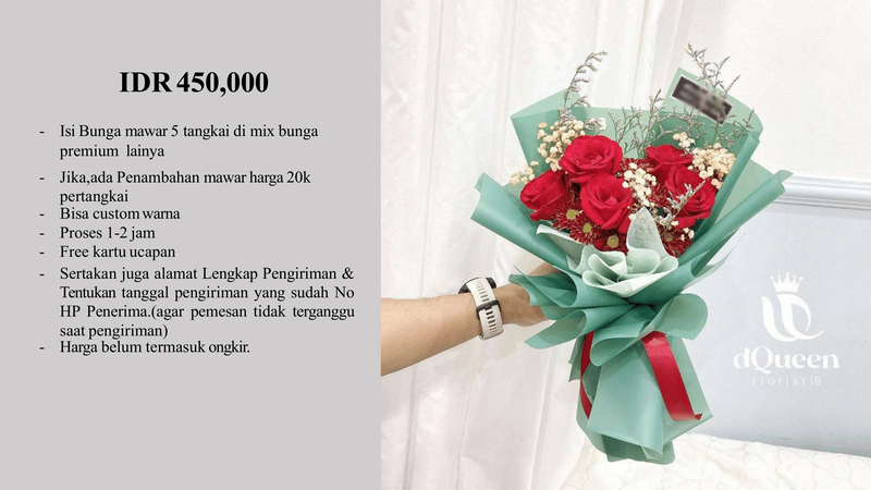 Buket Bunga di Jakarta Barat, Kecamatan Tambora, Kelurahan Jembat