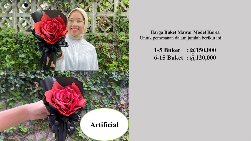 Buket Bunga di Jakarta Pusat, Kecamatan Tanah Abang, Kelurahan Ge