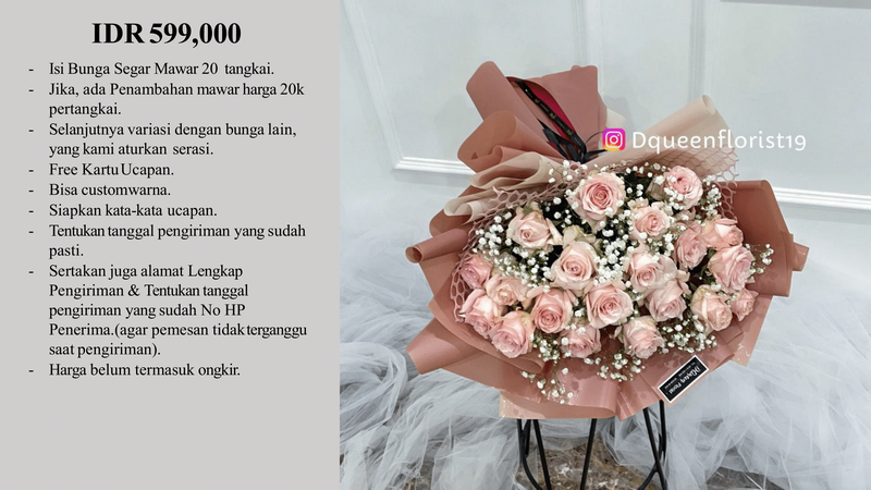 Buket Bunga di Jakarta Pusat, Kecamatan Menteng, Kelurahan Menten