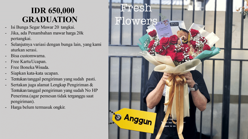 Buket Bunga di Jakarta Utara, Kecamatan Koja, Kelurahan Rawa Bada